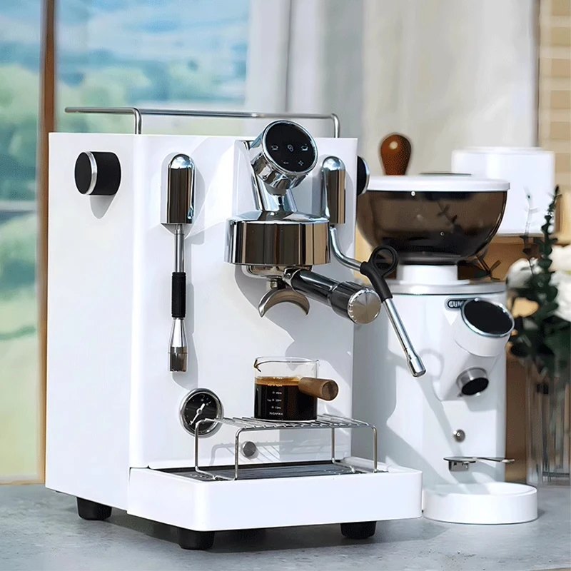 業務用家庭用エスプレッソコーヒーマシン デュアルポンプ＆トリ - Breville Espresso Bes870 のレビューと価格