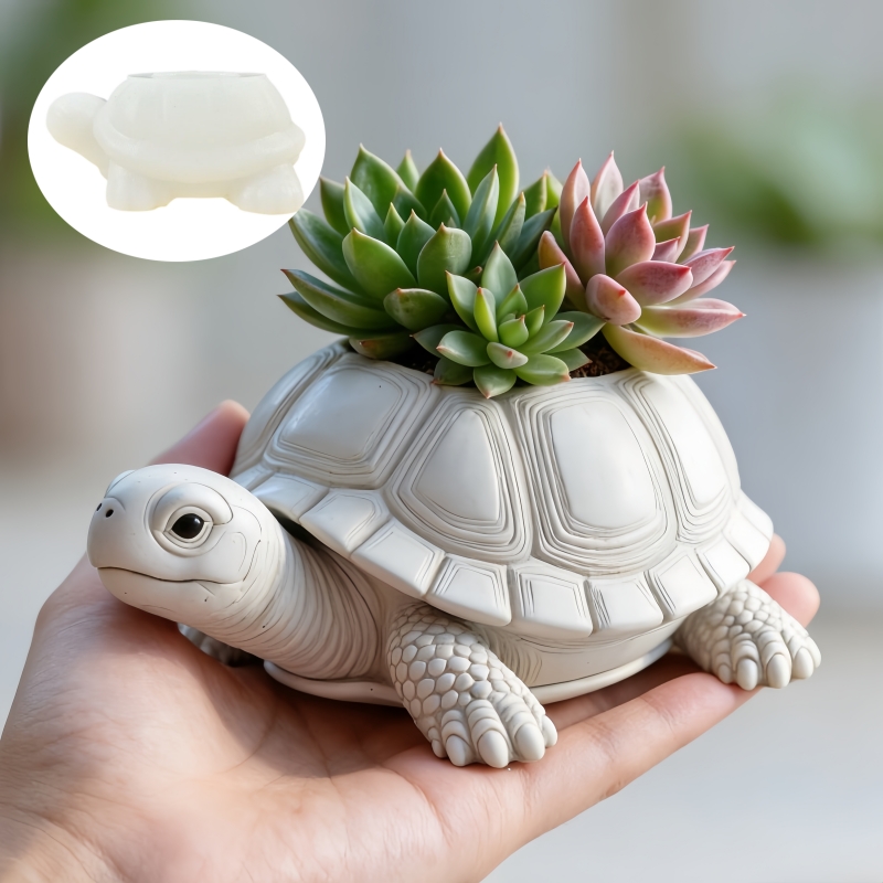 狼の頭の形をした植木鉢ペンホルダーキャンドルカップ樹脂シリコ - Potsticker Mold のレビューと価格