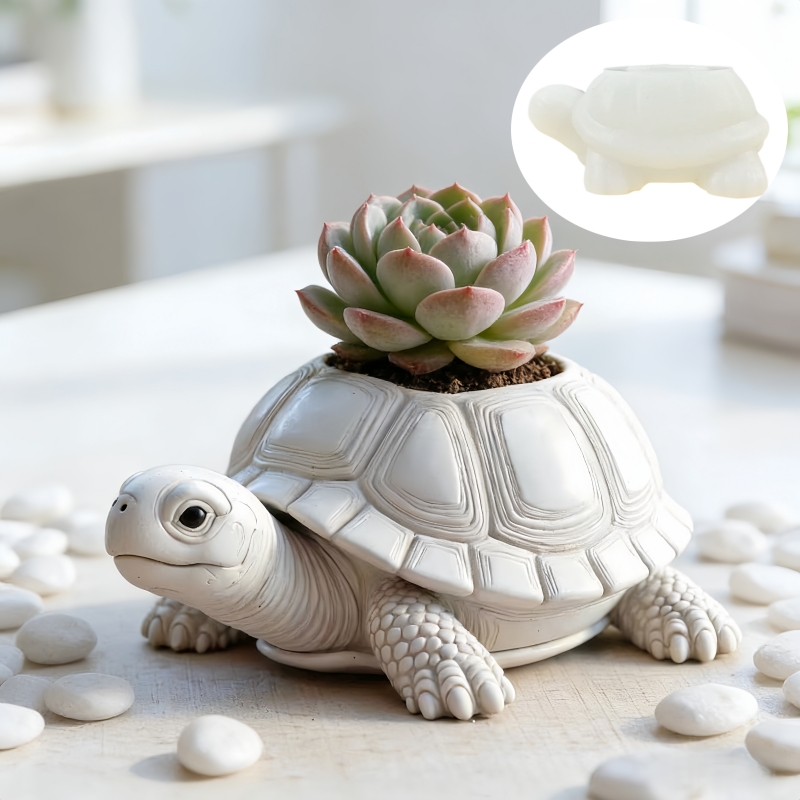 狼の頭の形をした植木鉢ペンホルダーキャンドルカップ樹脂シリコ - Potsticker Mold のレビューと価格