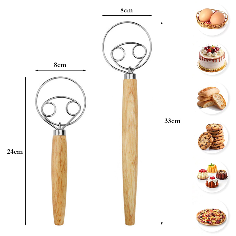デンマーク製、ステンレス製の泡立て器。パンやピザ作りに。小型 - Danish Pancake Pan のレビューと価格