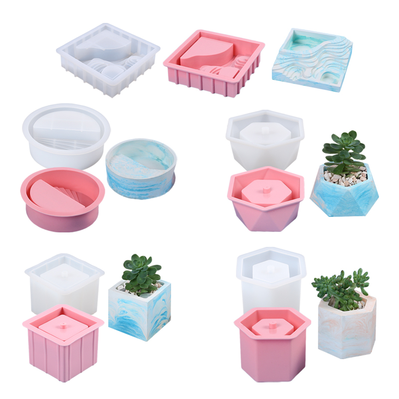 シリコーン多肉植物植木鉢,プランター,花瓶,植物,植木鉢,セ - Potsticker Mold のレビューと価格